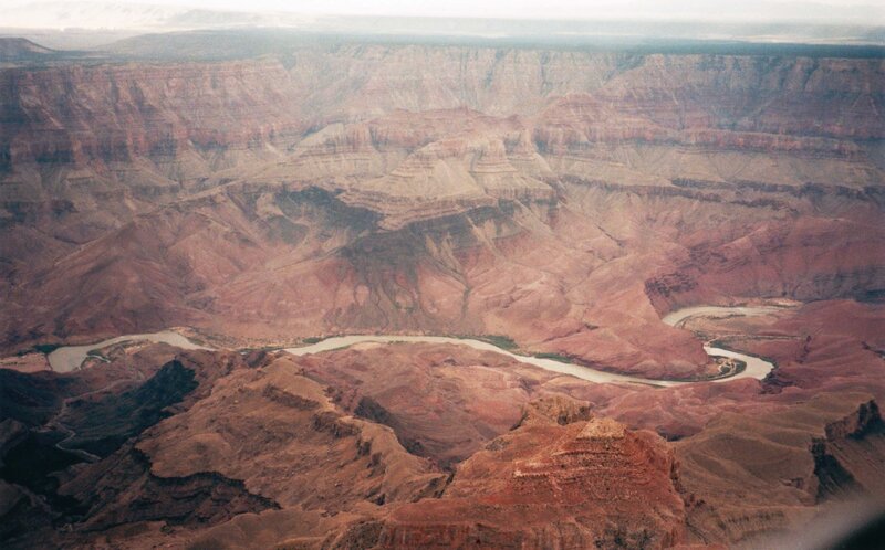 Grand Canyon aerial view