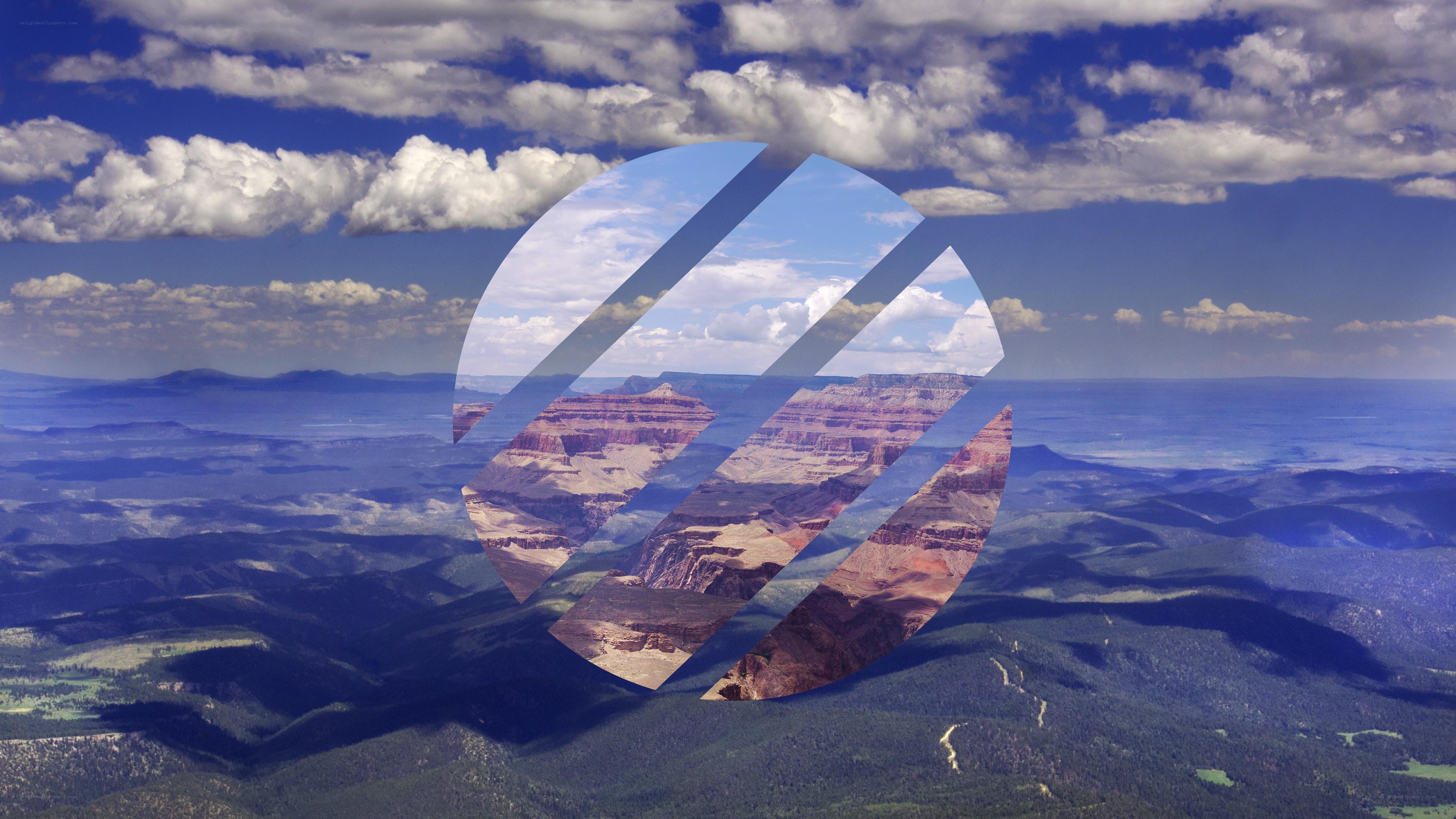 Grand Canyon aerial view