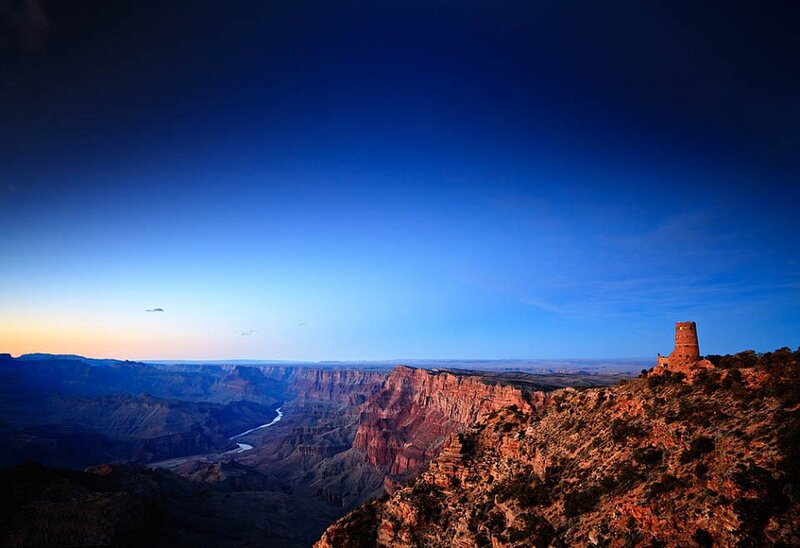 Grand Canyon at Dusk — Blue