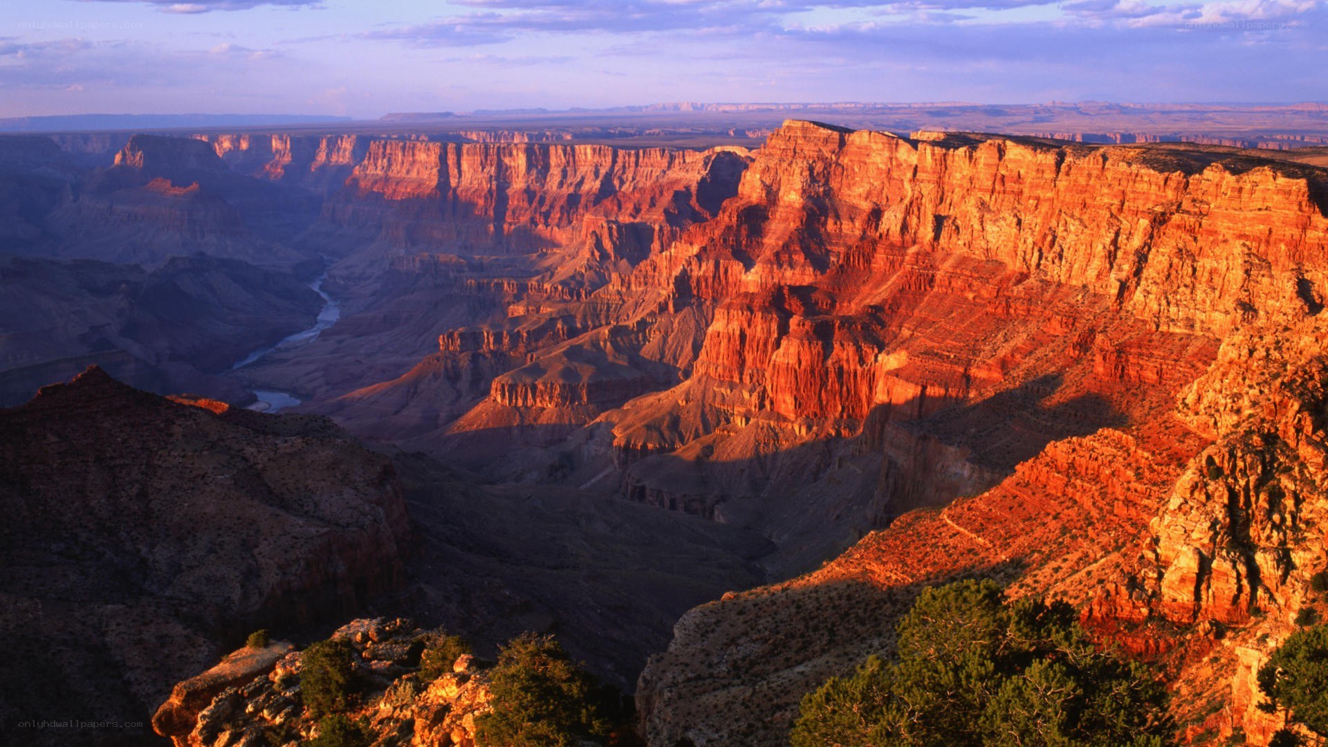 Grand Canyon at sunset