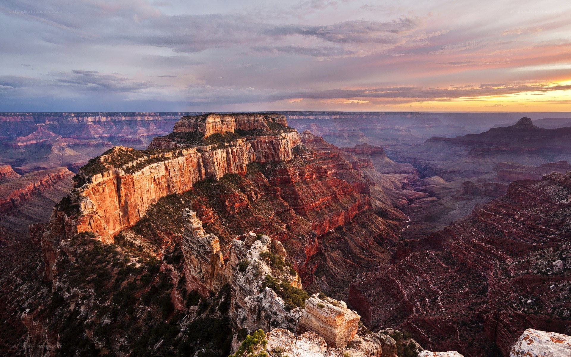 Grand Canyon at sunset