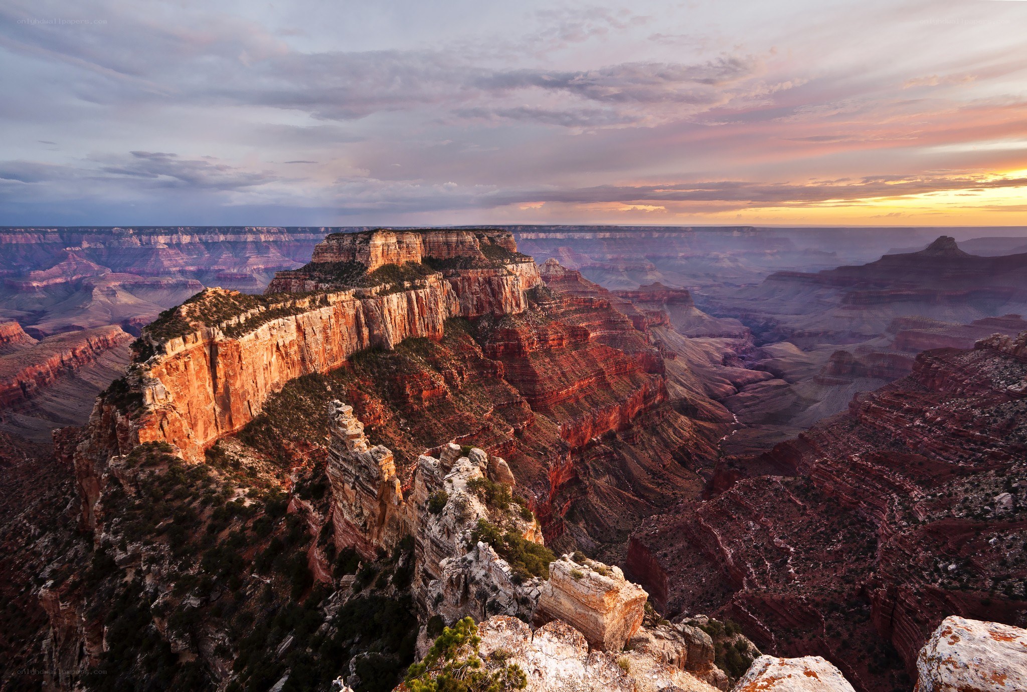Grand Canyon at sunset