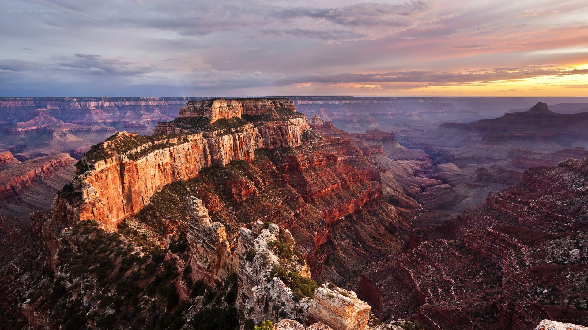 Grand Canyon at sunset