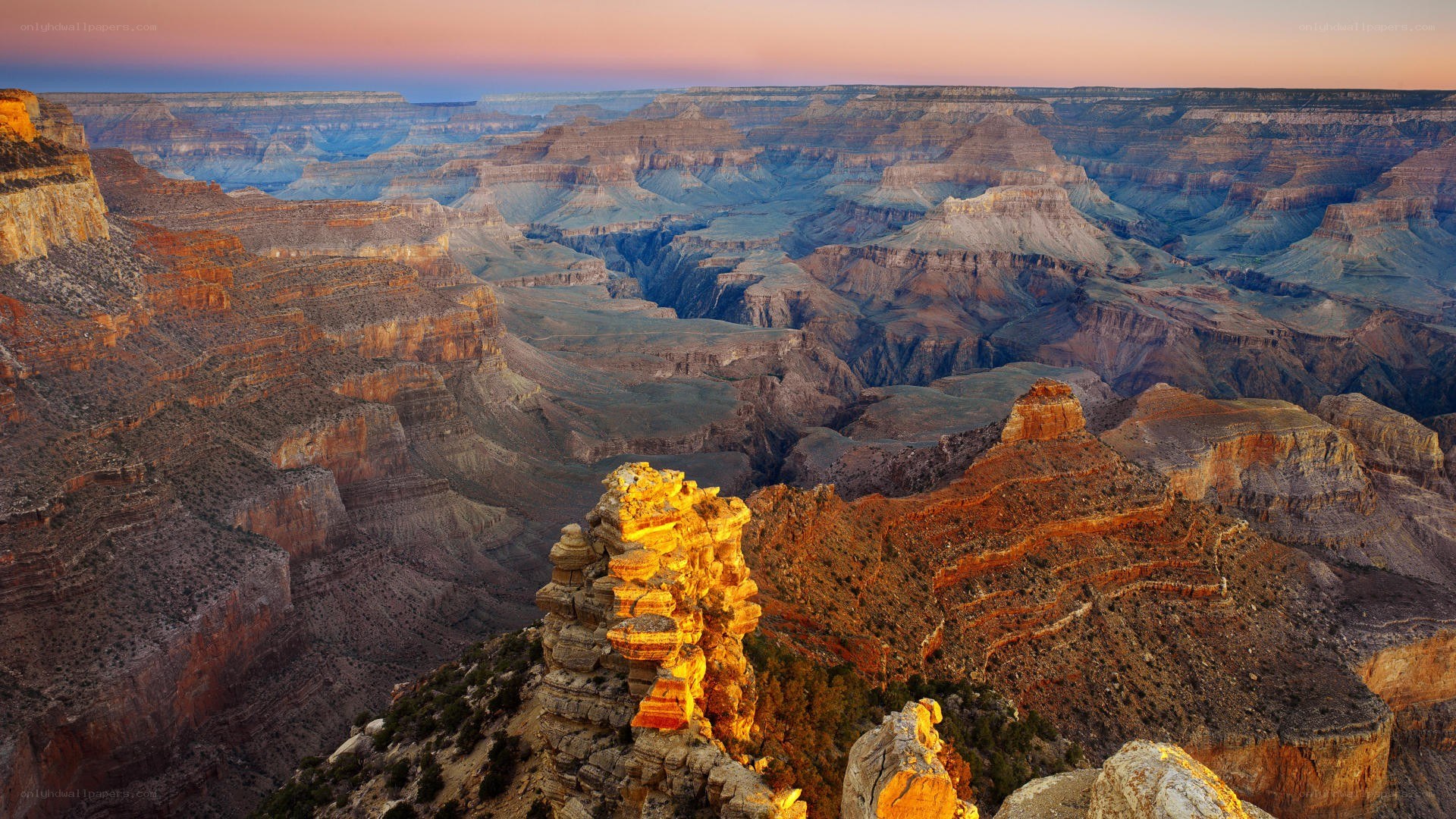 Grand Canyon at sunset
