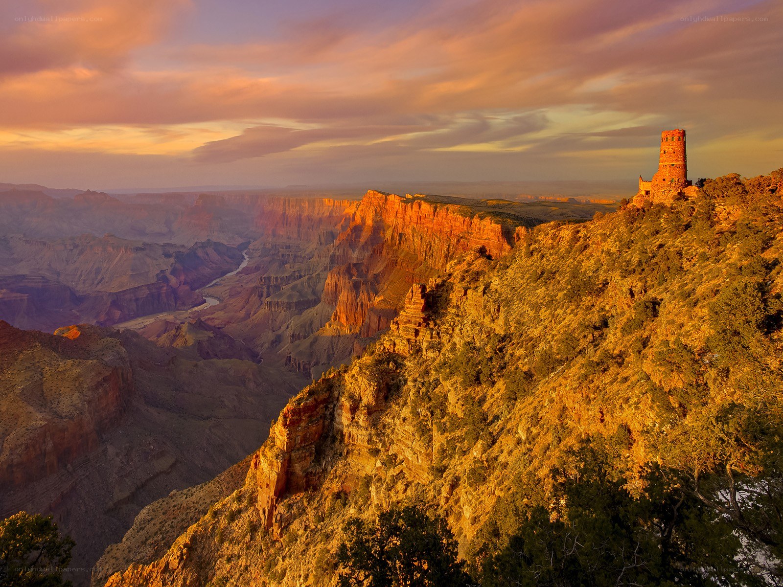 Grand Canyon at sunset