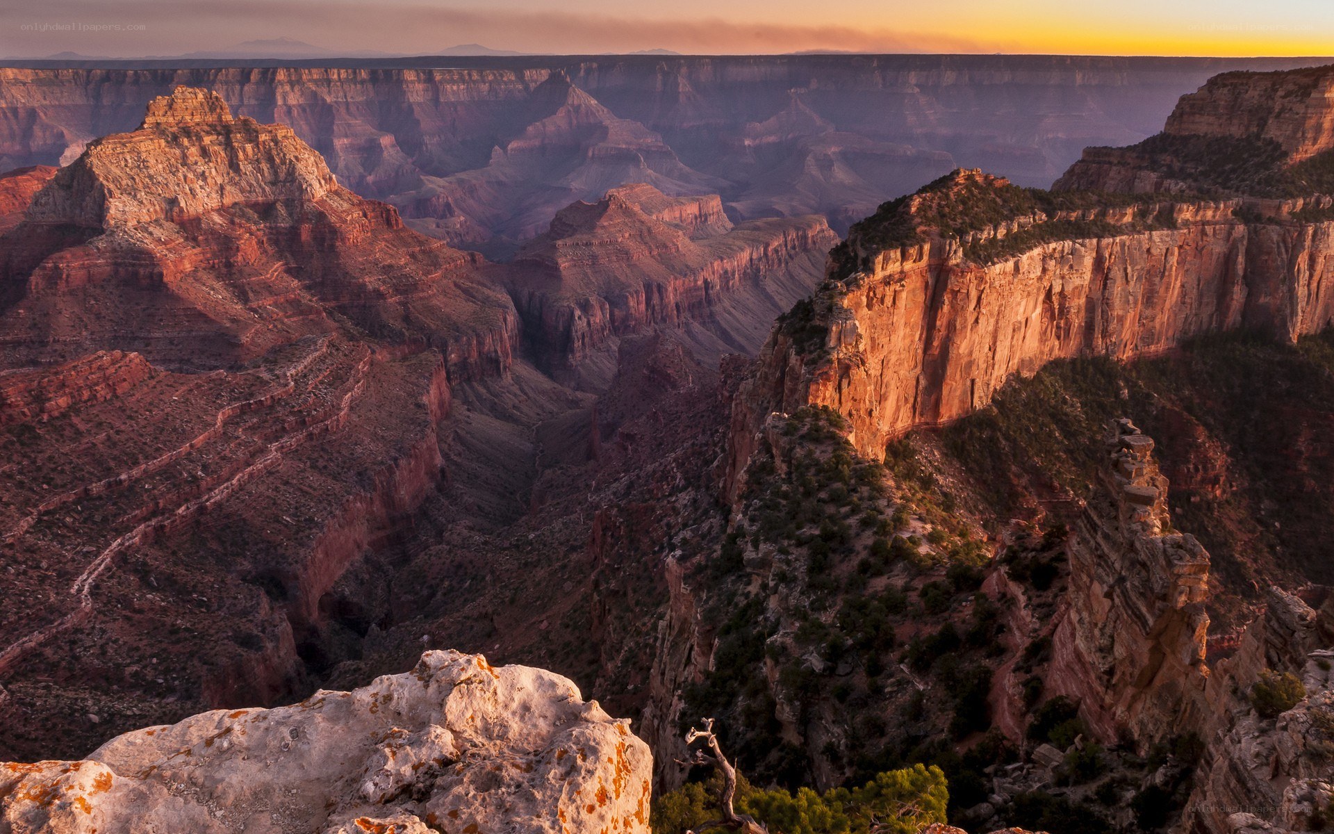Grand Canyon at sunset