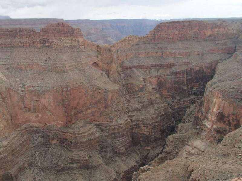 Grand Canyon Cliffs — Brown, Dramatic, Photograph