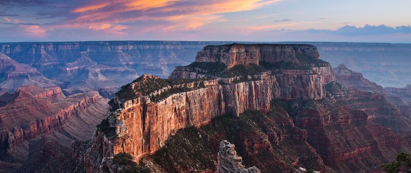 Grand Canyon Cliffs — Red, Dramatic, Sunset