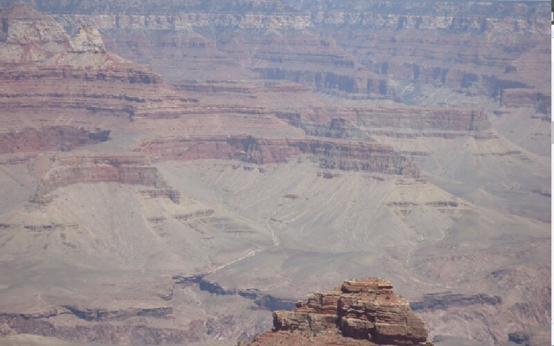 Grand Canyon Landscape — Brown, Arid