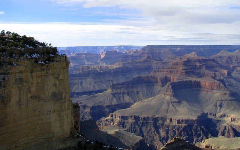 Grand Canyon Landscape — Brown, Serene