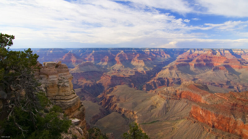 Grand Canyon Landscape — Red, Serene, Afternoon