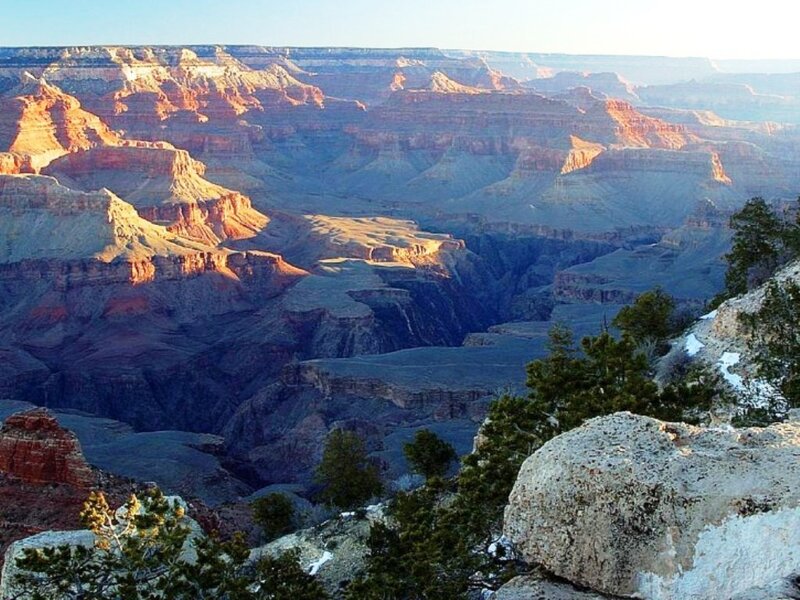 Grand Canyon Landscape — Red, Serene