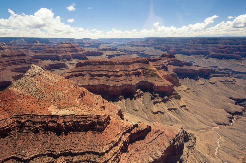 Grand Canyon Landscape — Red, Vast