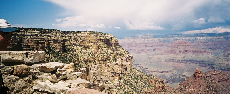 Grand Canyon overlook view