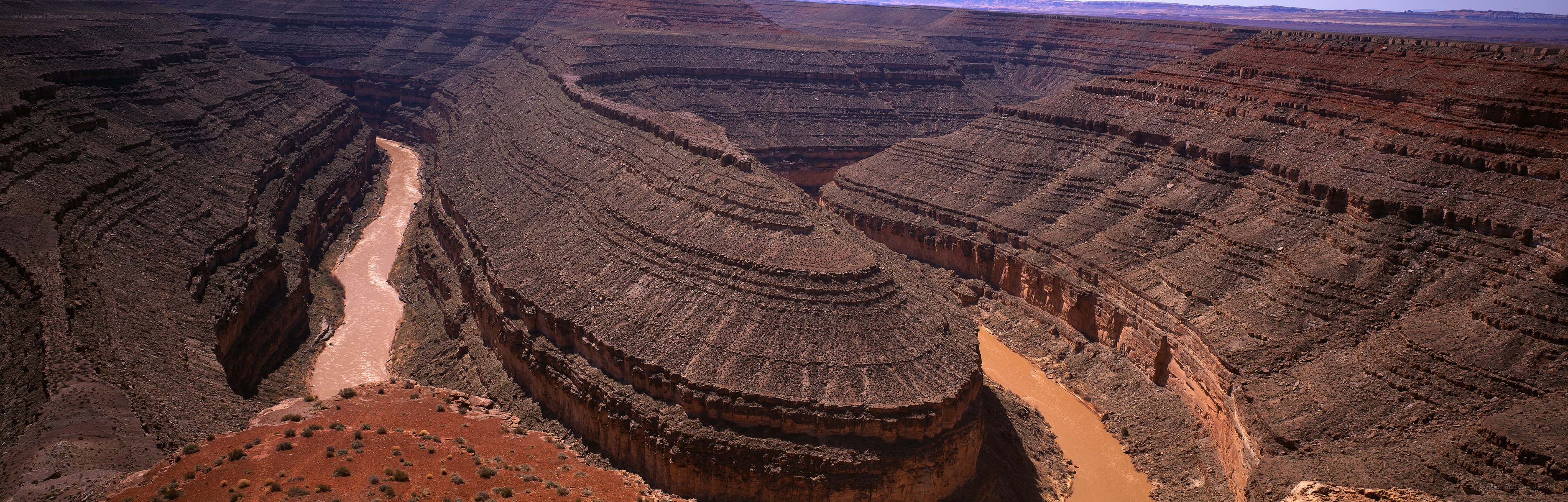 Grand Canyon river bend