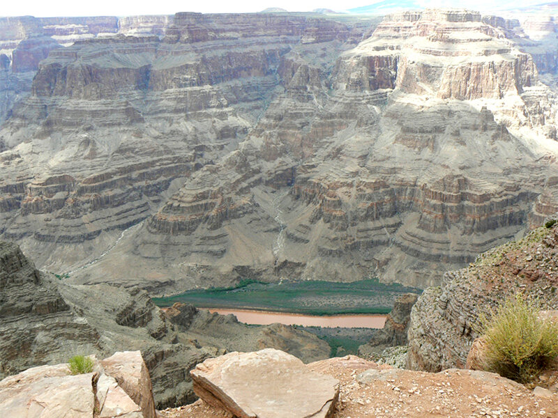 Grand Canyon River — Brown, Dramatic, Afternoon