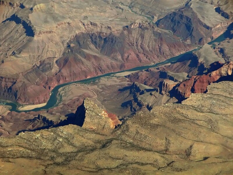 Grand Canyon River — Brown, Dramatic