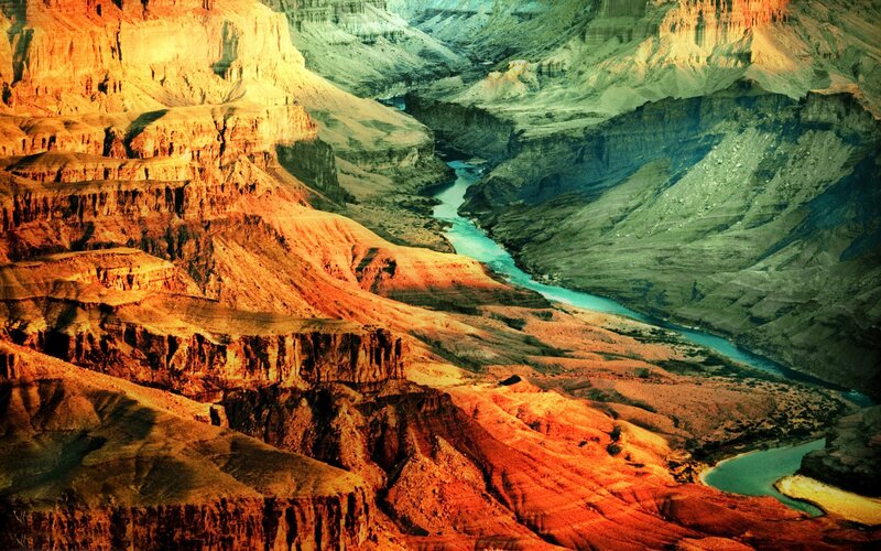 Grand Canyon river view
