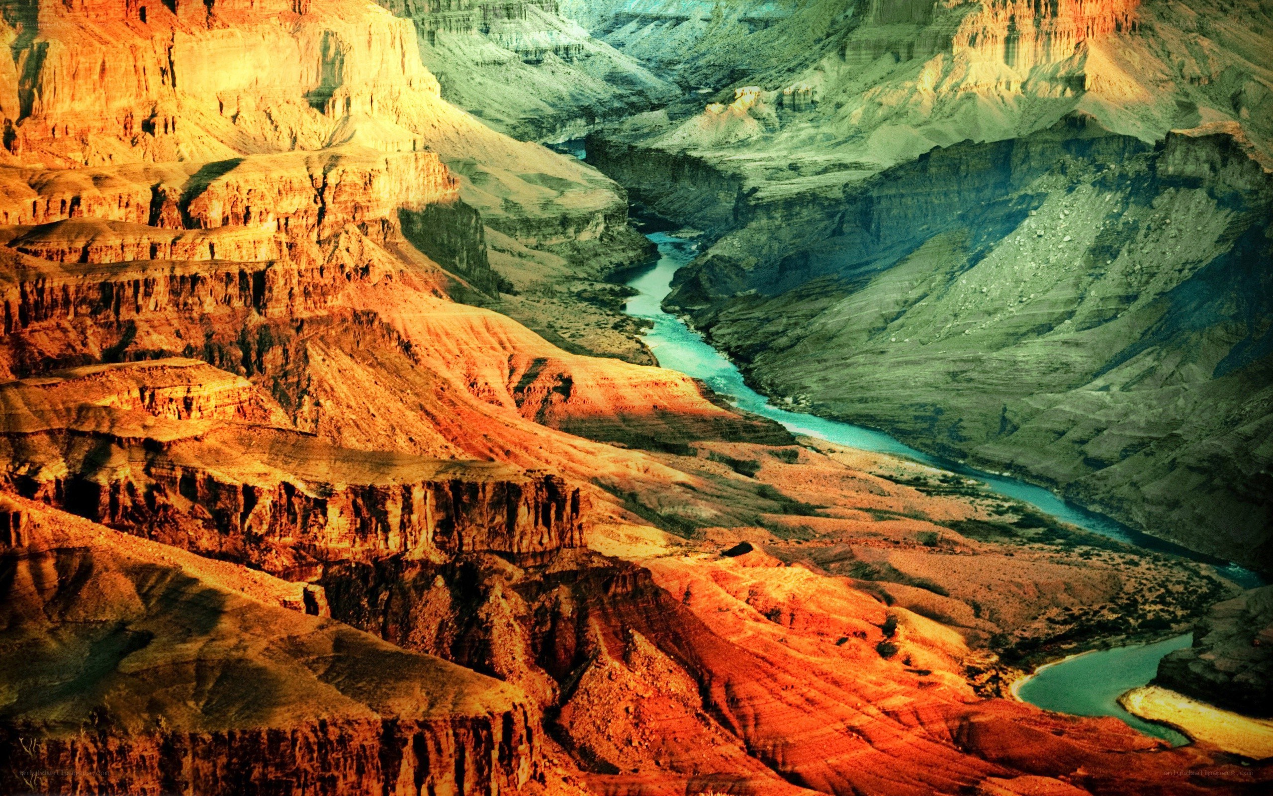 Grand Canyon river view