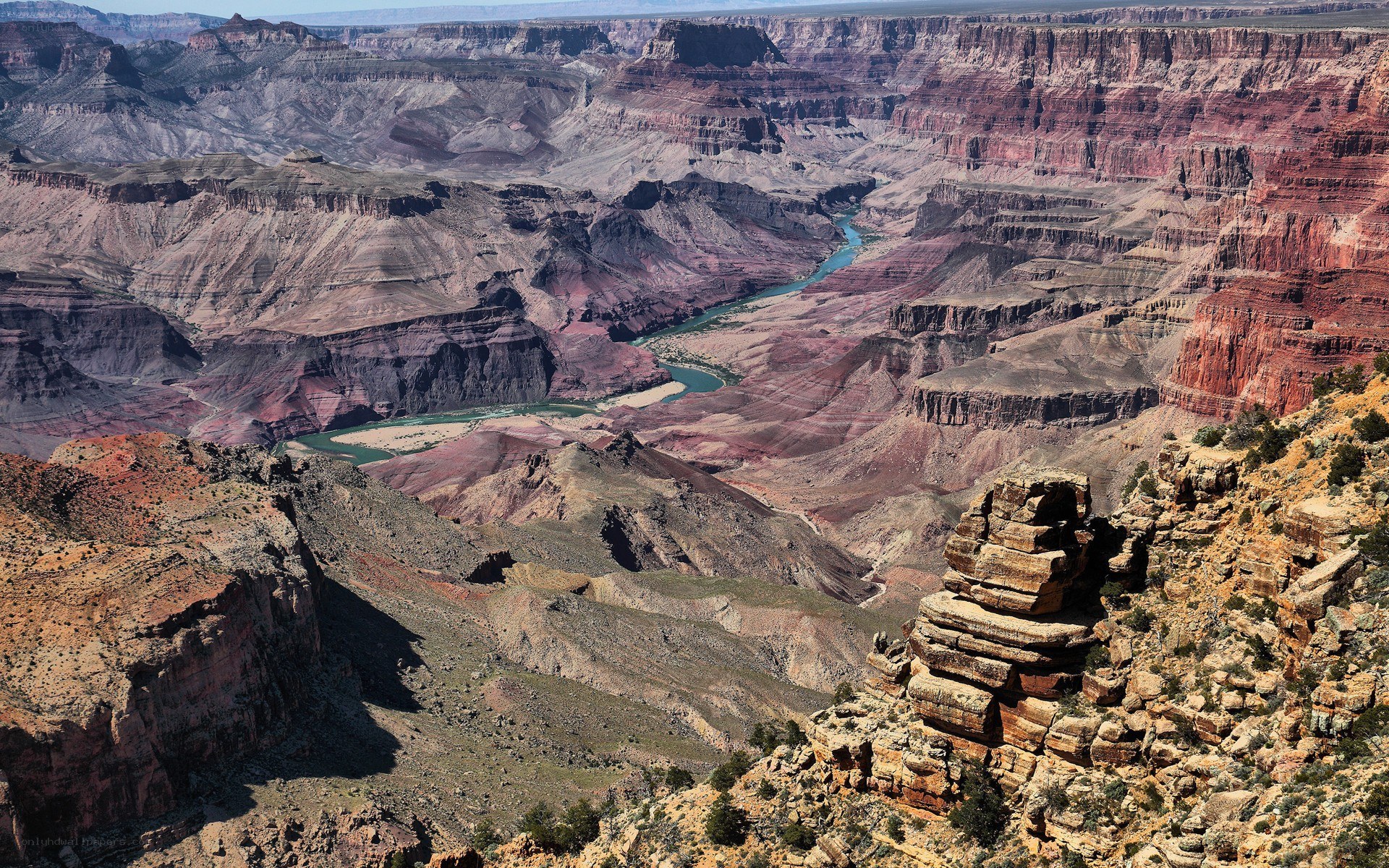 Grand Canyon river view