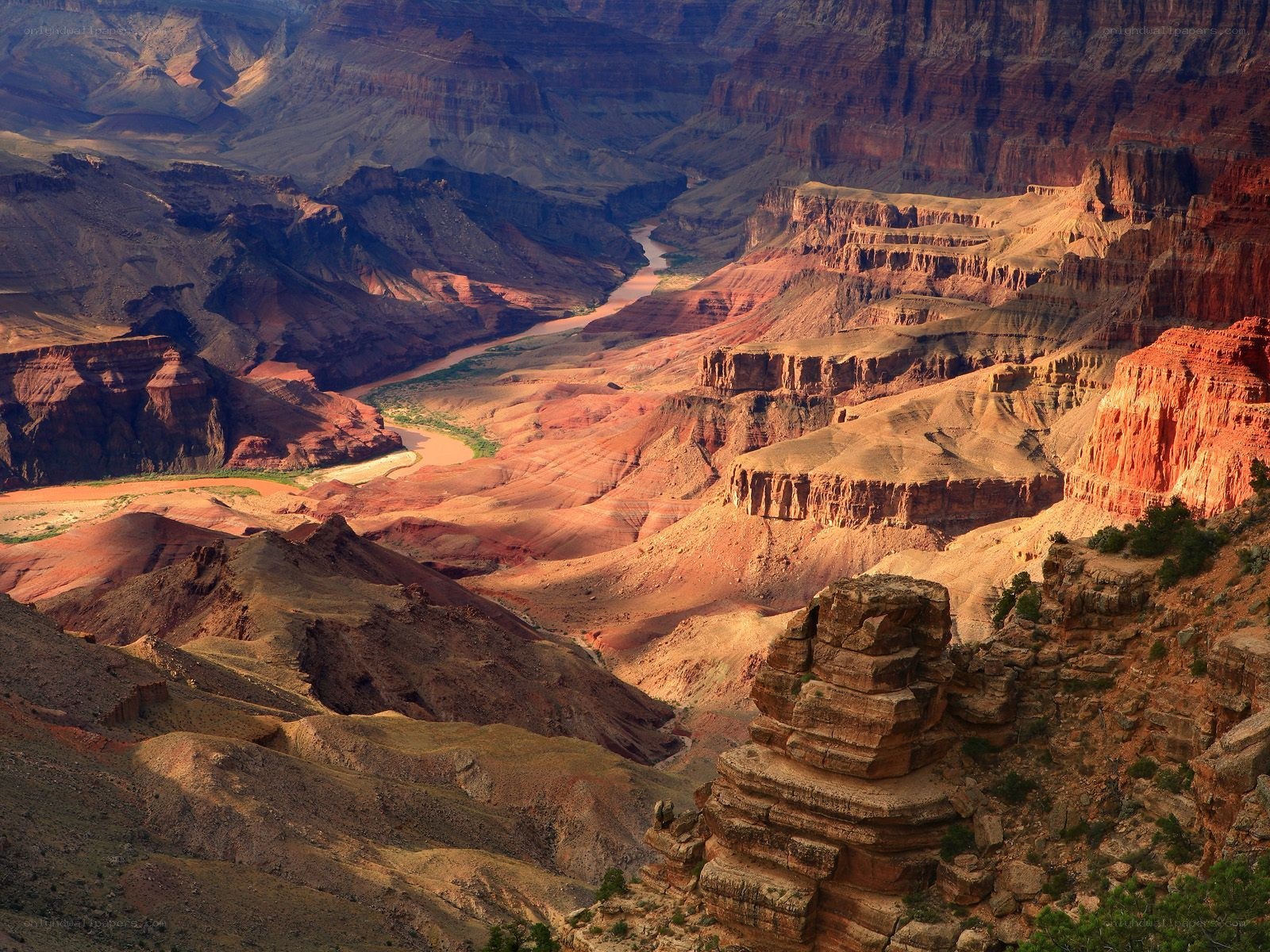 Grand Canyon river view