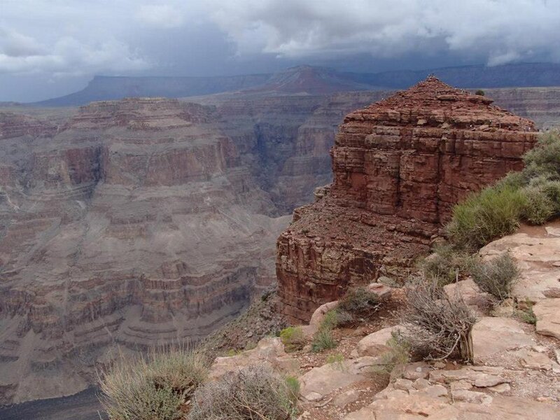 Grand Canyon Rock Formation — Brown