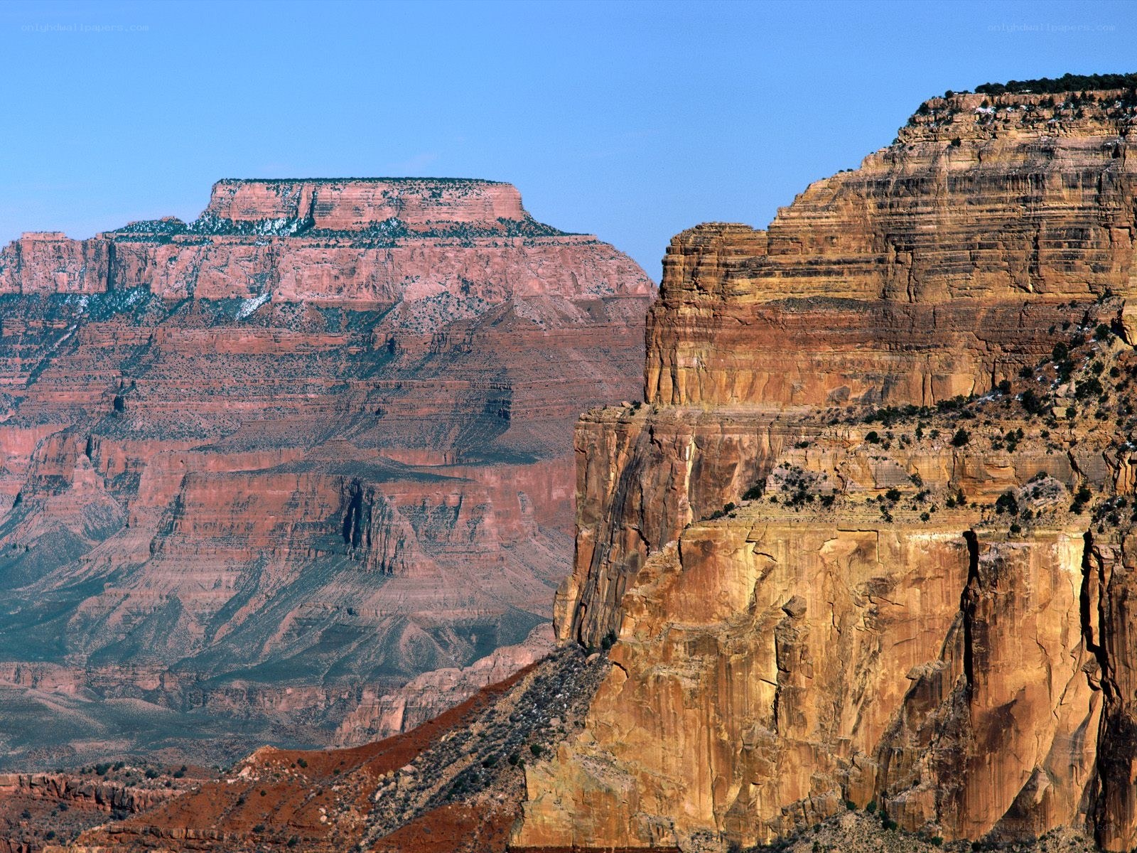 Grand Canyon rock formations