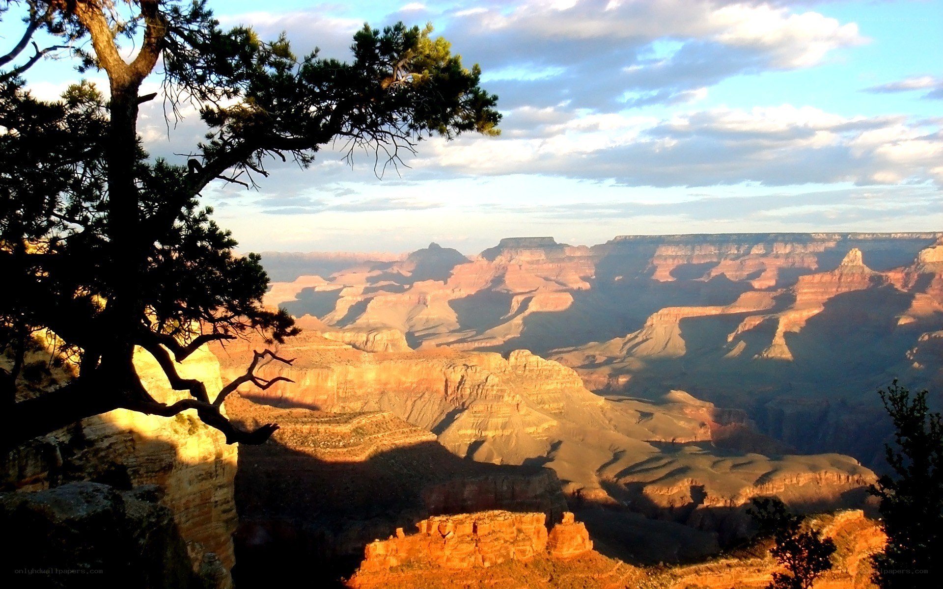 Grand Canyon sunset view