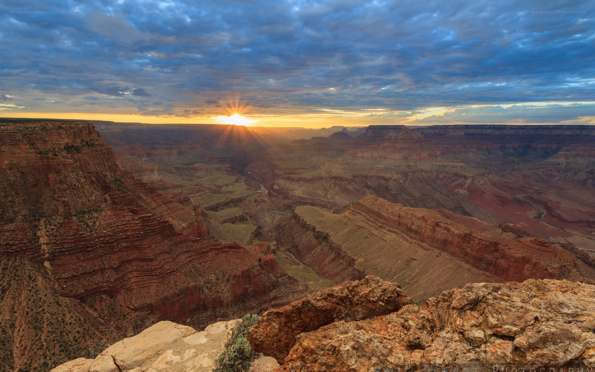 Grand Canyon sunset view