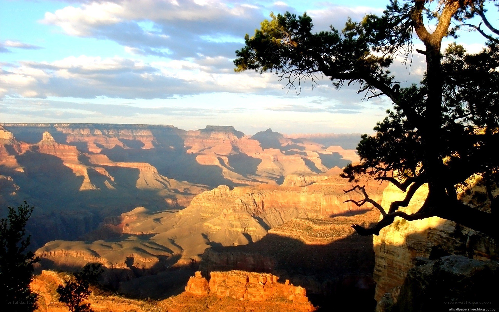 Grand Canyon sunset view