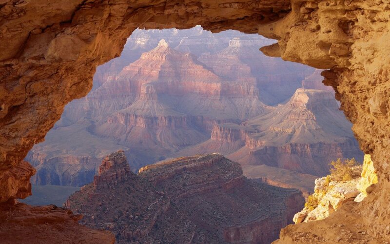 Grand Canyon View — Brown