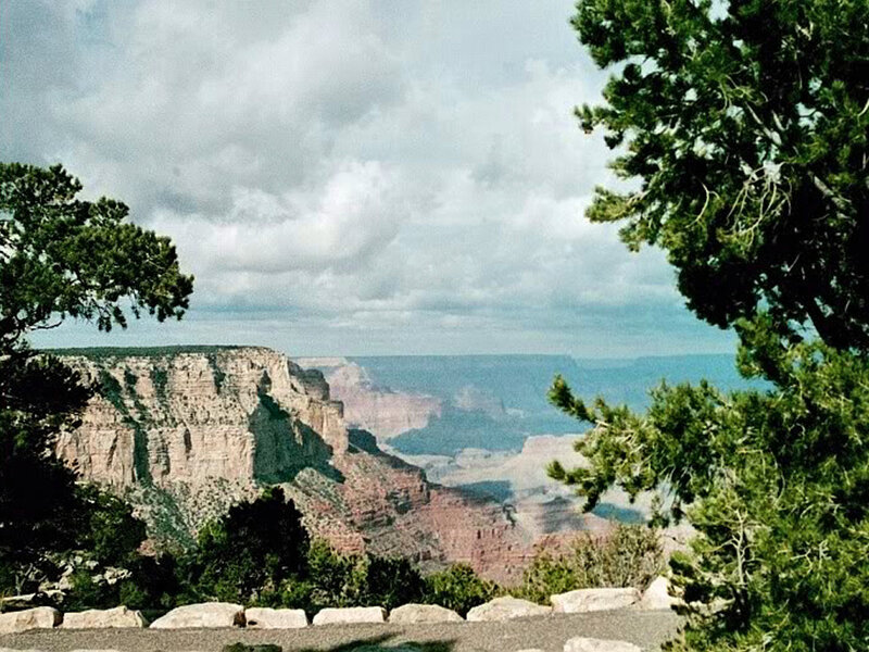 Grand Canyon Vista — Green