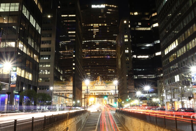 Grand Central Terminal at Night — Black