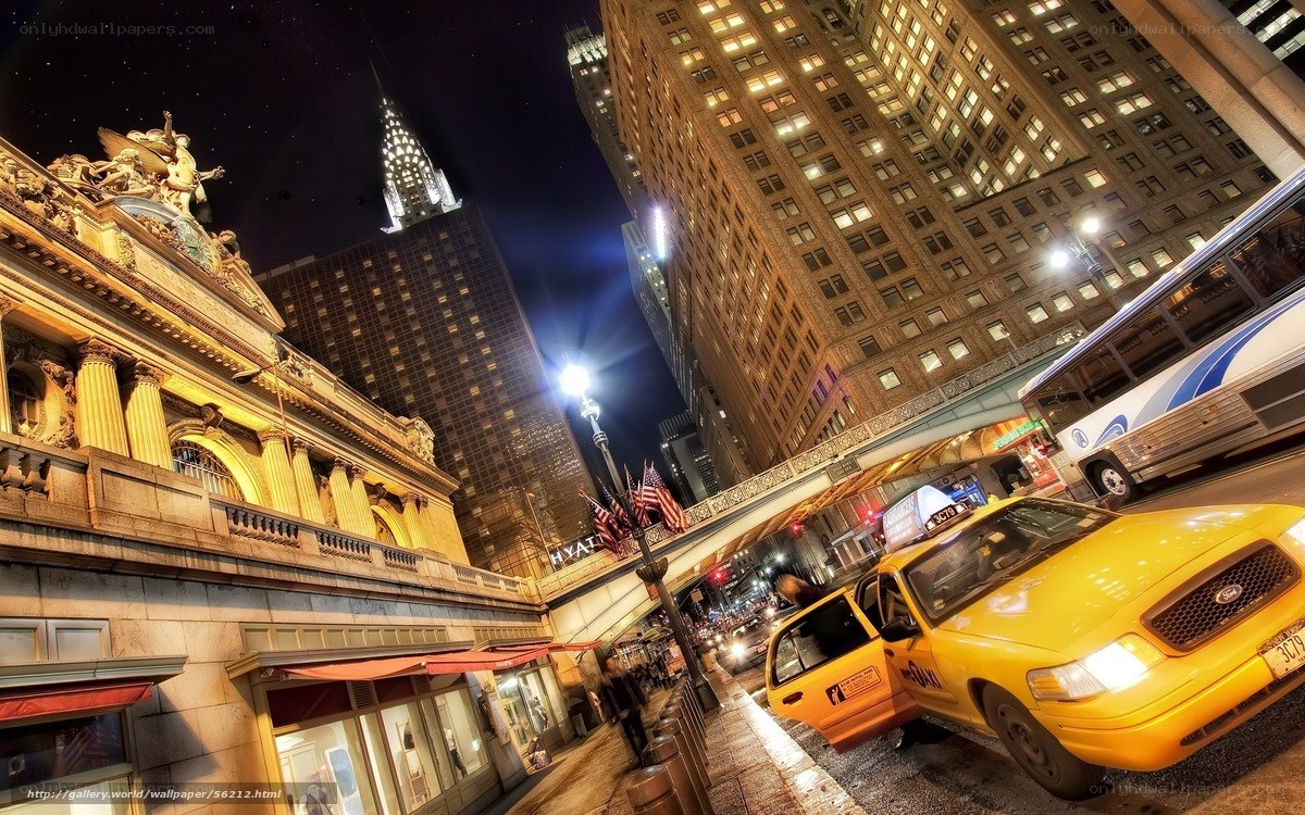 Grand Central Terminal at night