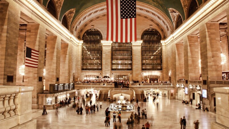 Grand Central Terminal — Beige, Night