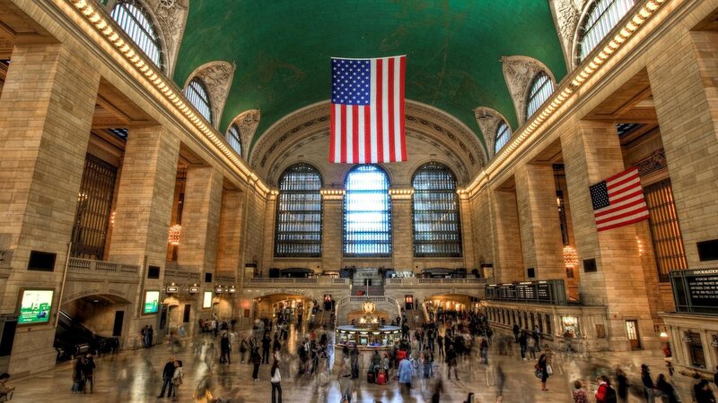 Grand Central Terminal — Green, Busy, Afternoon