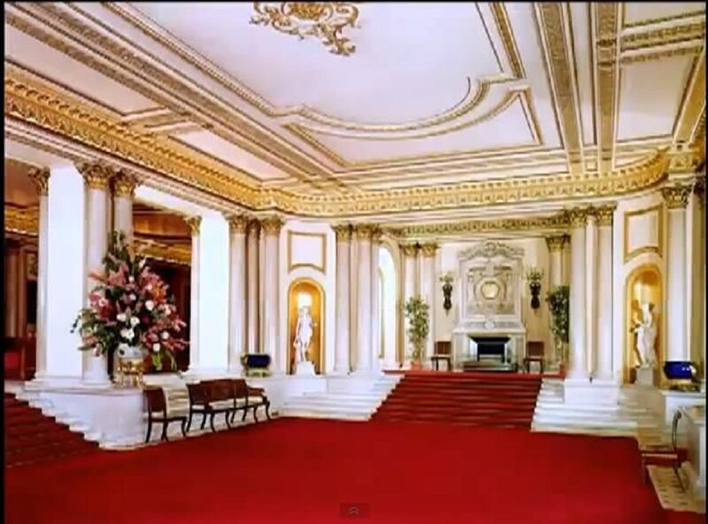 Grand Hall Interior — Red