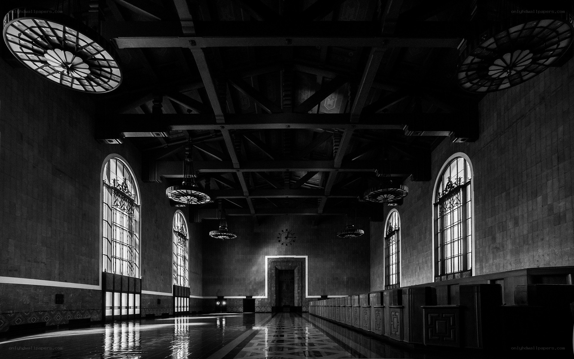Grand hall interior