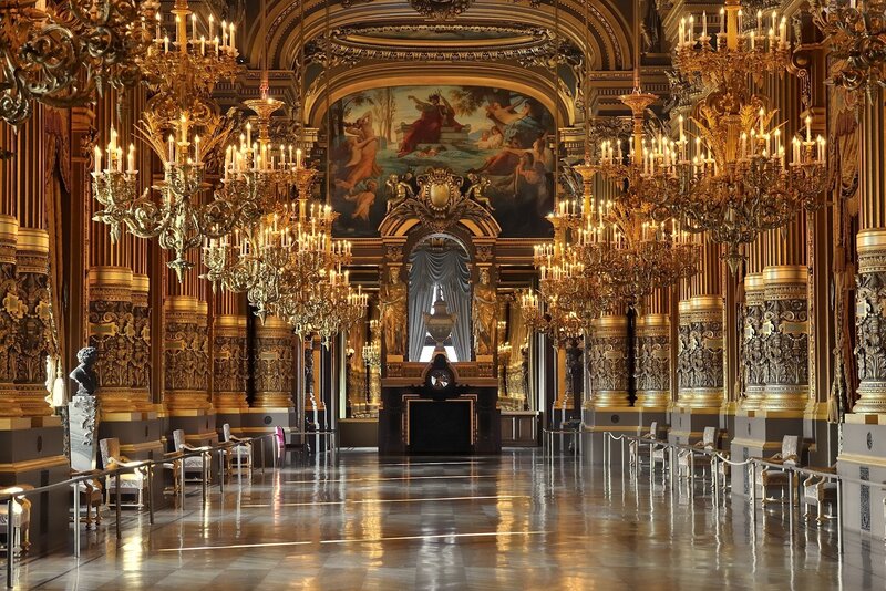Grand hall of the Paris Opera
