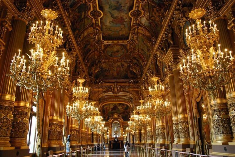 Grand hall of the Paris Opera