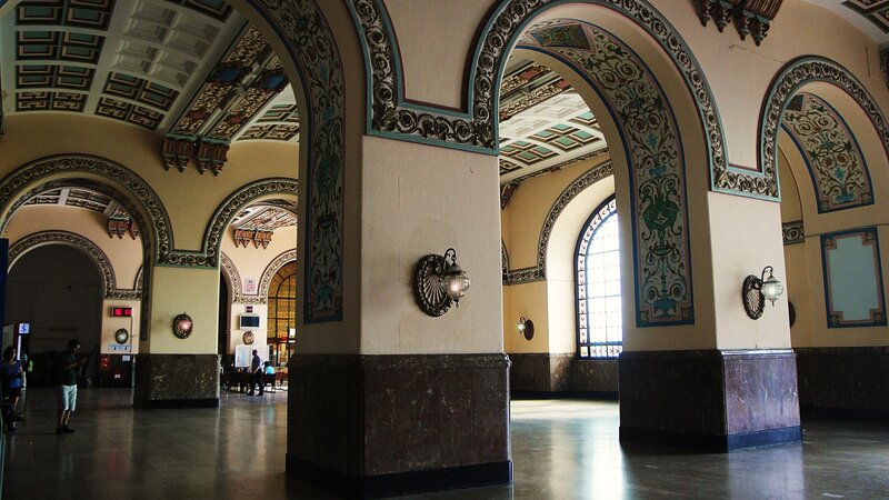 Grand Hall with Arches