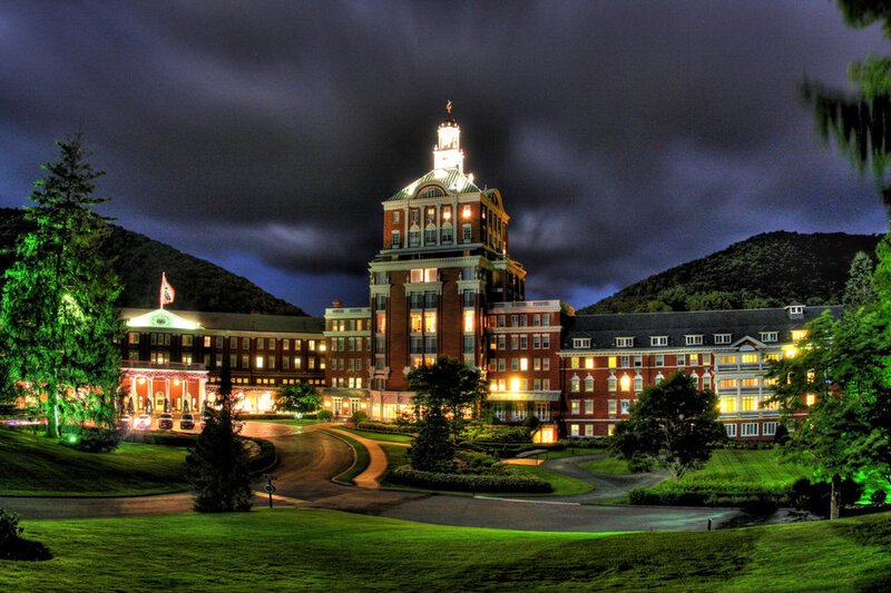 Grand Hotel at Night — Green