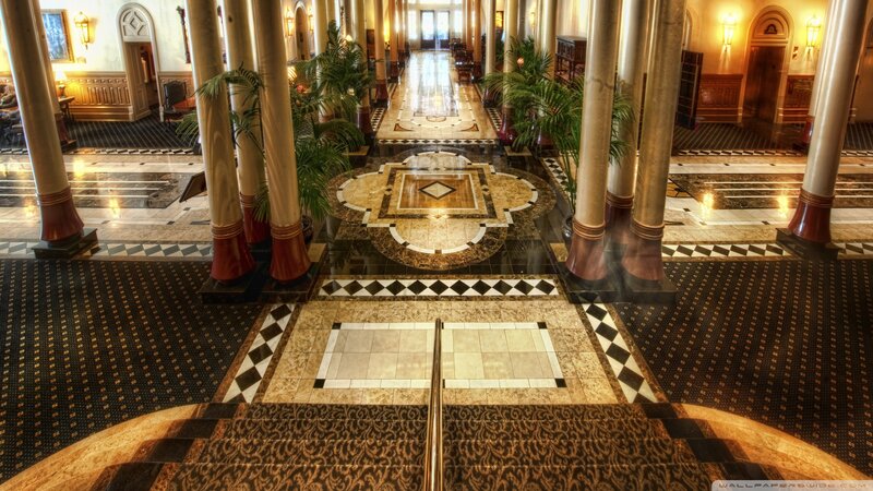 Grand Hotel Lobby — Brown