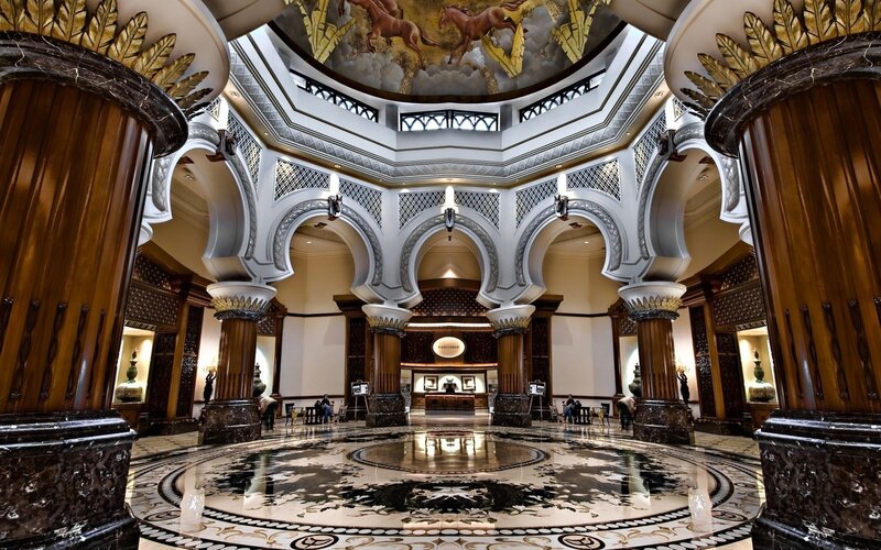 grand hotel lobby interior