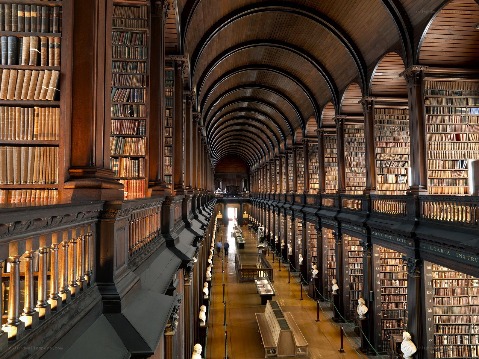 Grand library hall