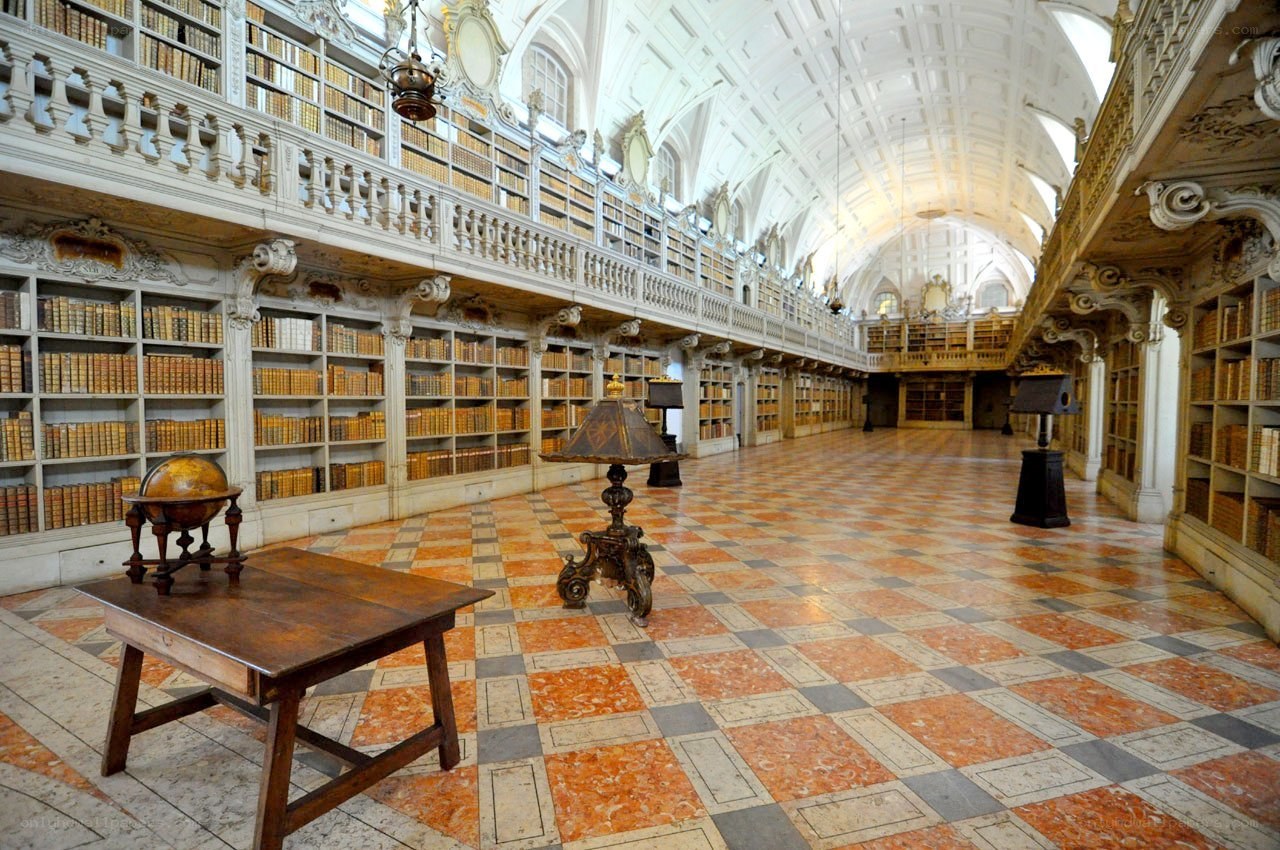 Grand library hall