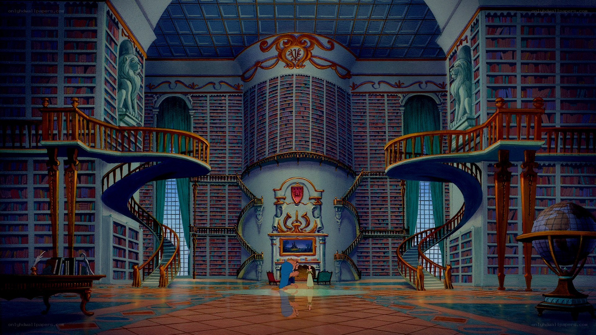 grand library interior