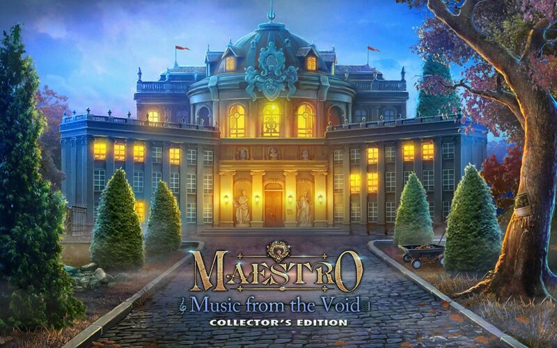 Grand Mansion at Dusk