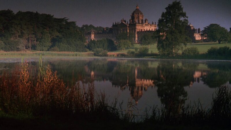 Grand Mansion by Lake