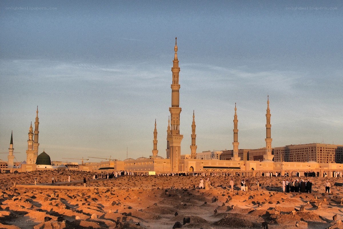 Grand Mosque at sunset